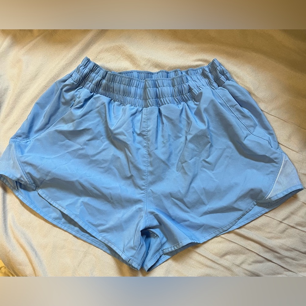 All in Motion Sky Blue Athletic Shorts